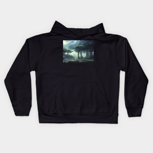 landscape pictures for wall unique Kids Hoodie